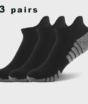 3 Paar Sportsokken Enkelsokken Heren Dames - Ademend & Comfortabel voor Fitness, Hardlopen & Outdoor