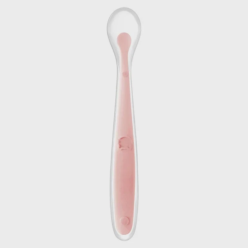 Zachte Siliconen Baby Lepel - Ideaal voor Voedingstraining en Eerste Hapjes