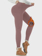Dames Thermische Fleece Leggings met Hoge Taille - Warm & Zacht voor Yoga en Workout