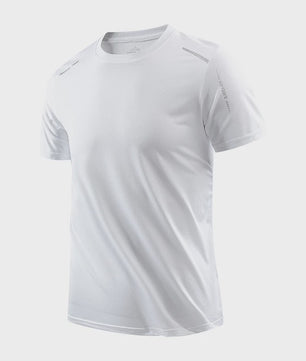 CHRLCK Heren Sport T-shirt - Sneldrogend, Ademend voor Lopen, Wandelen & Outdoor Zomer