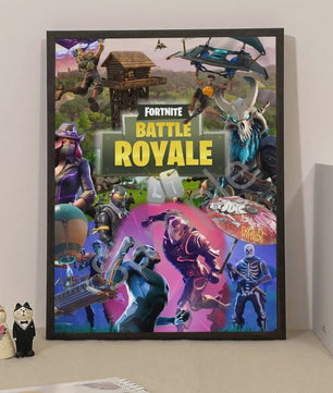 Fortnite Game Poster - Decoratieve Muurkunst voor Fans
