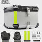 Waterdichte Aluminium Motor Topcase - 45L, 55L, 65L - Helmbox & Bagagebox