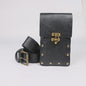 Middeleeuwse Cosplay Lederen Riem met Tas en Decoratieve Sleutels - Renaissance & Halloween Accessoire