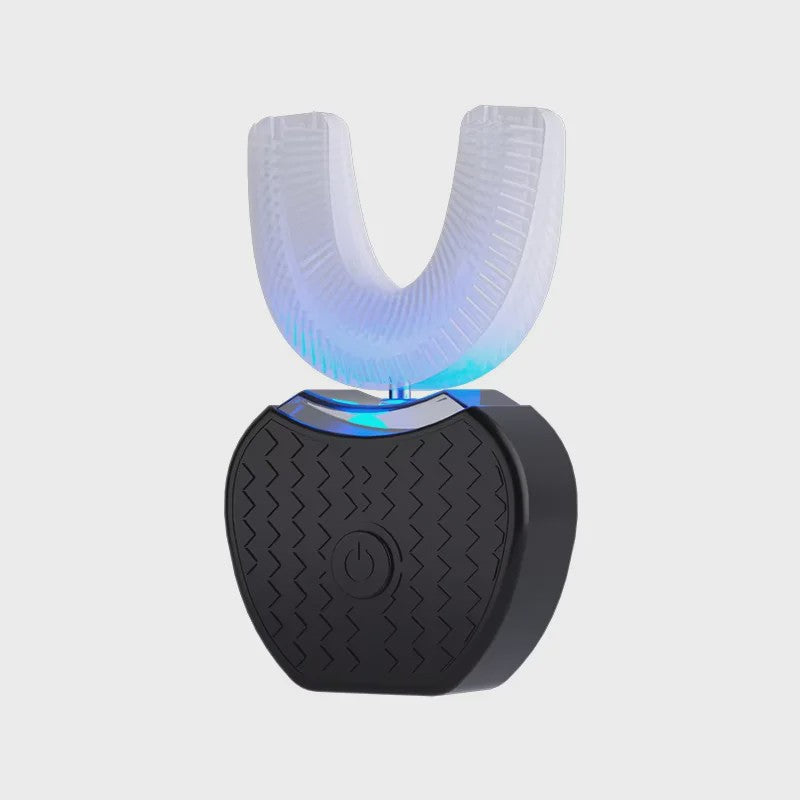 360° Draagbare Elektrische Tandenborstel - Siliconen U-Vorm Opzetstuk - Waterdicht & USB Oplaadbaar