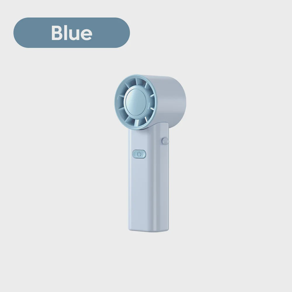 Draagbare Mini Ventilator met Nekkoord - Opvouwbaar, USB Oplaadbaar, 3 Snelheden