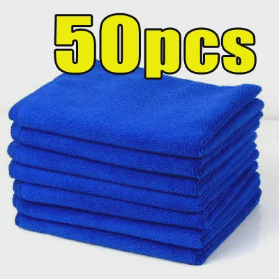 Set van 100 Microvezeldoeken - Pluisvrij, Super Absorberend & Krasvrij - Ideaal voor Auto en Huis