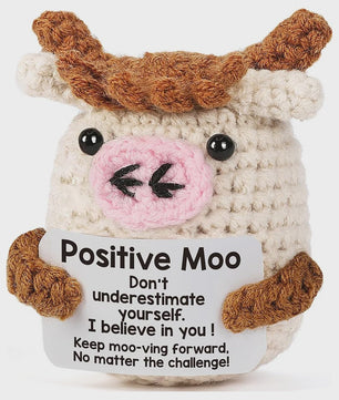 Schattige Gehaakte Bij - Motiverende Decoratie & Positieve Energie Cadeau