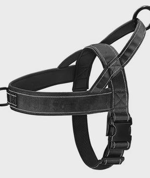 Tactisch Anti-Trek Hondentuig - Verstelbaar 1000D Nylon Vest met Handvat voor Grote Honden, Outdoor Training & Reflecterend