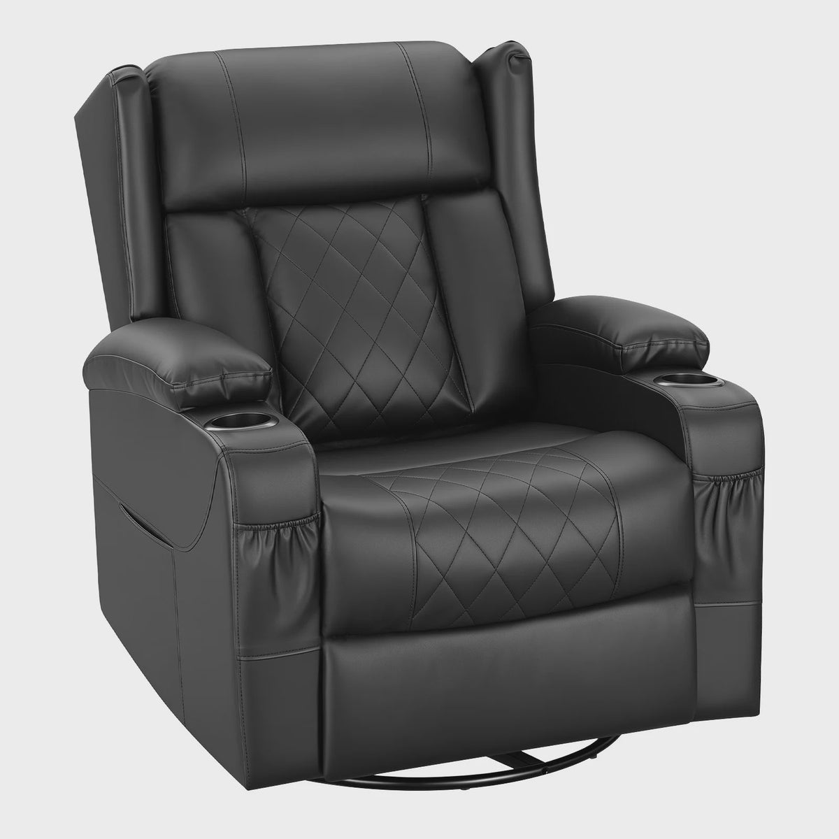 Draaibare Fauteuil met Verstelbare Rugleuning en Voetensteun | Comfortabel en Stijlvol