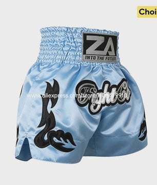 Muay Thai Bokshort Satin met Mesh Panel - Unisex & Kinderen