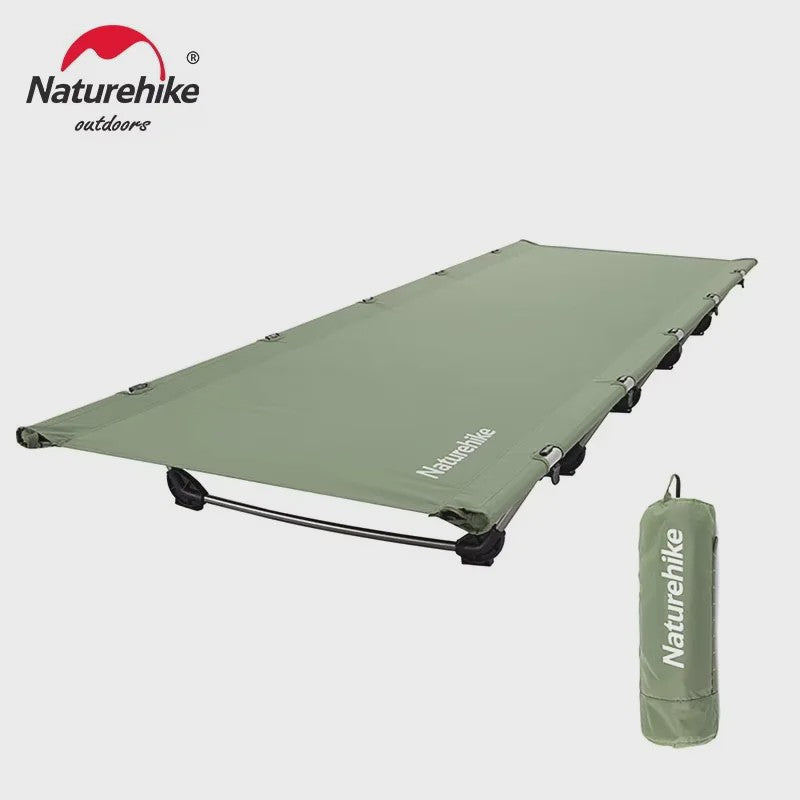 Naturehike Ultralichte Opvouwbare Camping Cot - Draagbaar Kampeerbed voor Buiten