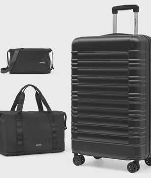 3-delige Koffer Set: 20-inch Trolley, Reistas & Toilettas - Compleet voor Vakantie
