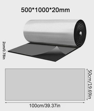 Zelfklevende Aluminium Folie Isolatie Rol - Warmte- & Geluidsisolatie