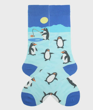 Unisex Happy Socks met Vrolijke Ontwerpen: Dinosaurus, Alien, Haai & Meer