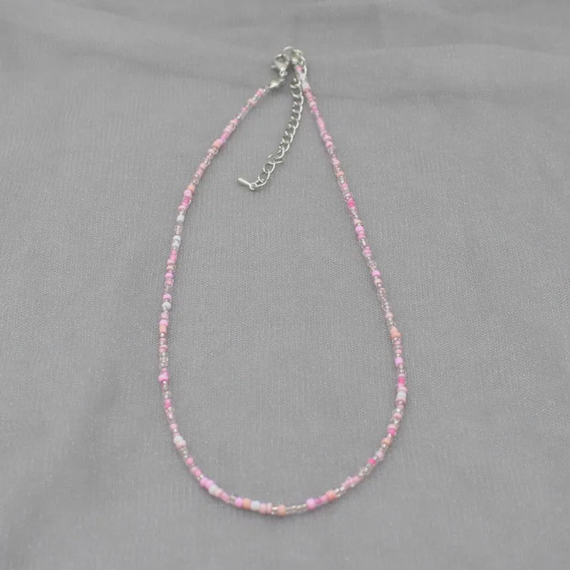 Kleurrijke Kralen Choker Ketting - Handgemaakt Bohemia Stijl
