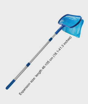 Leaf Skimmer Net Professional Pool Cleaning Net Multi-function Portable Practical Durable Lightweight Swimming Pool Accessories