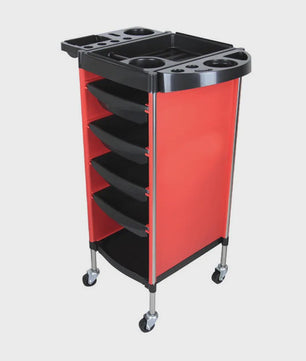 Professionele Kapsalon Trolley met 6 Lades - Grote Capaciteit & Mobiel