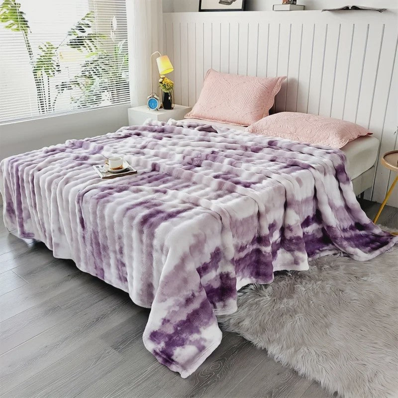 Luxe Imitatie Konijnenbont Plaid: Zacht, Dik & Warm voor Elk Seizoen