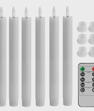 LED Flakkerende Taper Kaarsen 11 inch met Afstandsbediening - Sfeervol en Veilig