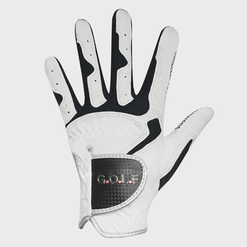 GVOVLVF Golfhandschoen Heren - Verbeterde Grip, Ademend & Comfortabel - Blauw/Wit
