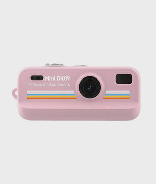 Retro Mini Digitale Camera 2K HD met 16x Zoom en Flash - Draagbaar Vlogging & Selfie Cameraatje