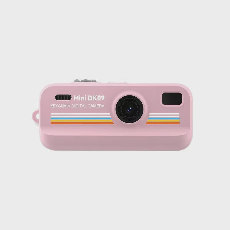 Retro Mini Digitale Camera 2K HD met 16x Zoom en Flash - Draagbaar Vlogging & Selfie Cameraatje