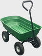 Stevige 2-wiel kruiwagen voor tuin en buiten â€“ 120 kg capaciteit, ijzeren bak & kunststof