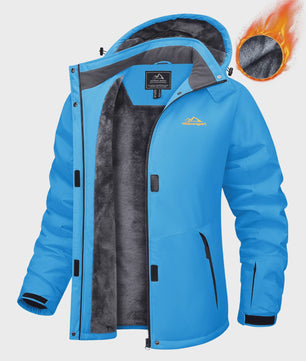 TACVASEN Dames Winter Parka Jas - Fleece gevoerd, Waterdicht & Winddicht Ski Jack