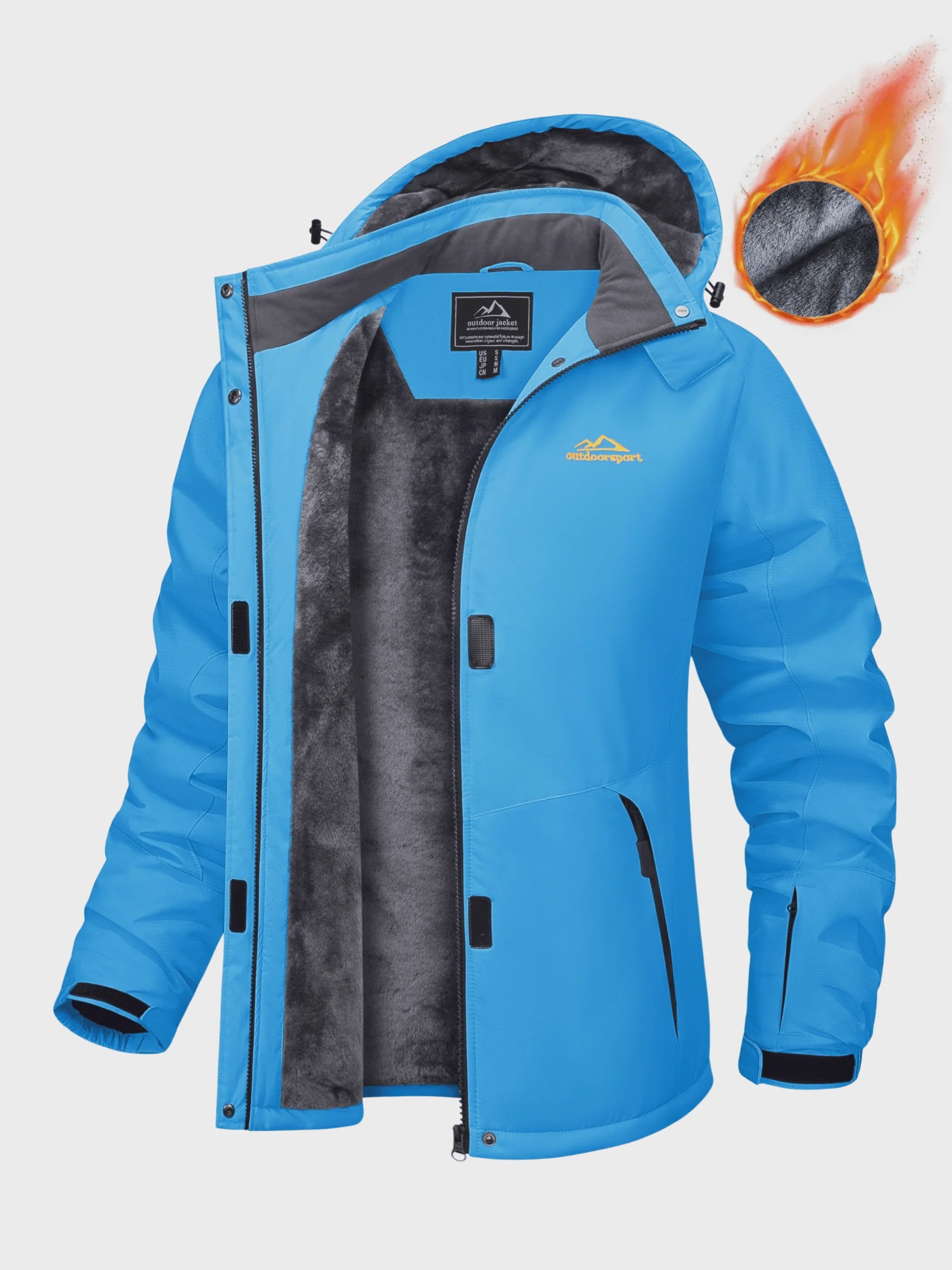TACVASEN Dames Winter Parka Jas - Fleece gevoerd, Waterdicht & Winddicht Ski Jack