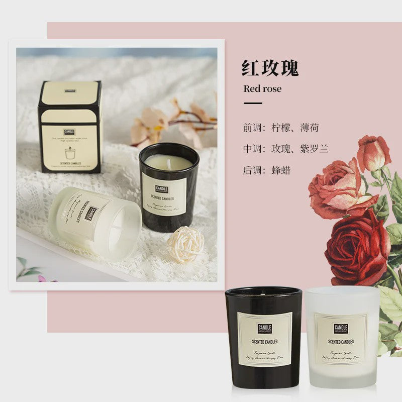 Geurkaars met Plantenextract - Aromatherapie & Luchtzuivering voor Huis en Slaapkamer