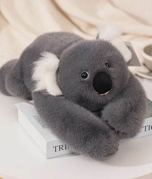 Kawaii Pluche Knuffel Dieren - Panda, Koala, Luiaard, Wasbeer, Dino (30-65cm) - Zacht & Decoratief