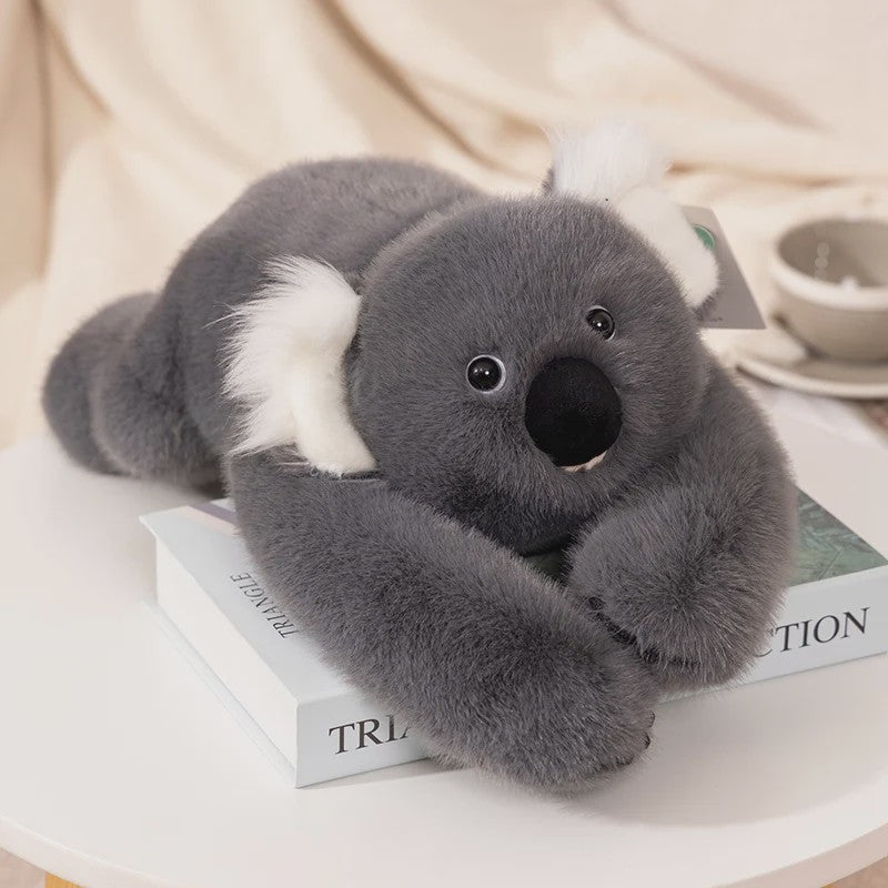 Kawaii Pluche Knuffel Dieren - Panda, Koala, Luiaard, Wasbeer, Dino (30-65cm) - Zacht & Decoratief