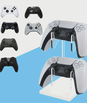 Dubbele Controller Standaard Universeel - Stijlvolle Opberger voor Gamepads