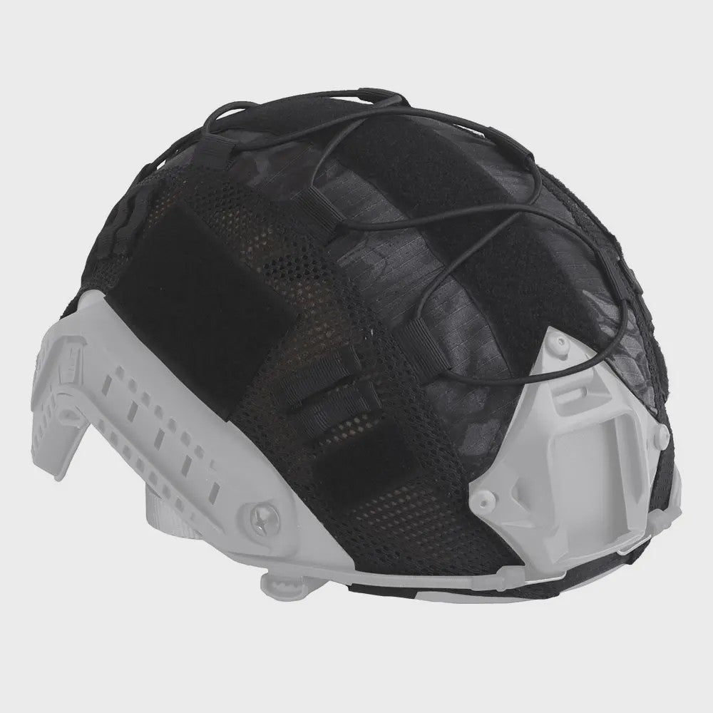 Tactische Helm Cover met Elastisch Koord voor Fast Helm - Airsoft & Paintball Camouflage