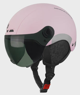 PEMILA Fietshelm Volwassenen met Vizier, Oorbescherming & Reflectie - Veilig & Comfortabel
