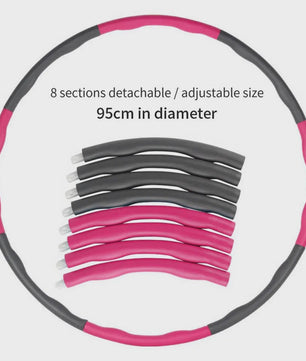 Verstelbare Hula Hoop voor Dames - Afslanken & Fitness - Makkelijk Demonteerbaar