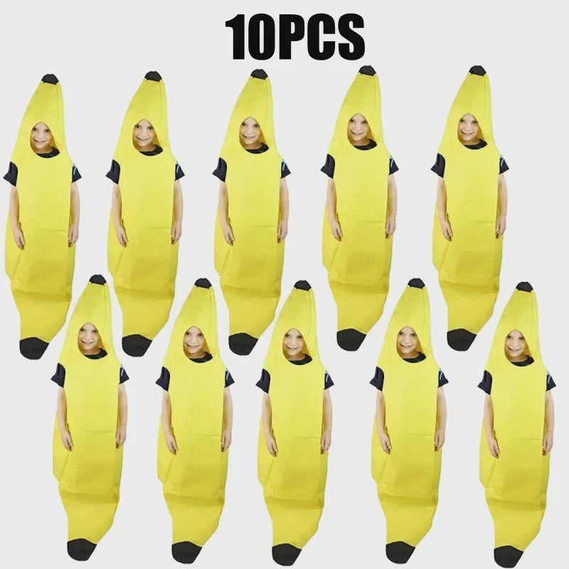 Grappig Bananen Kostuum voor Volwassenen - Perfect voor Feestjes, Carnaval & Halloween