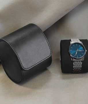 Reis Etui voor Horloges - Opbergrol voor 3 Horloges met Uitneembare Kussens