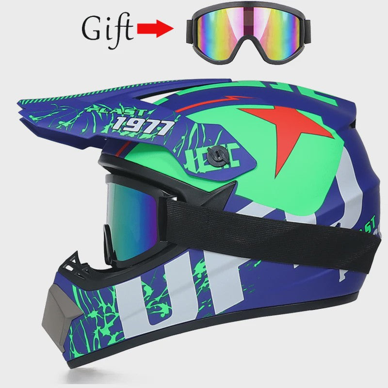Off-Road Motorcross Helm voor Kinderen & Jongeren - Veilig & Stijlvol