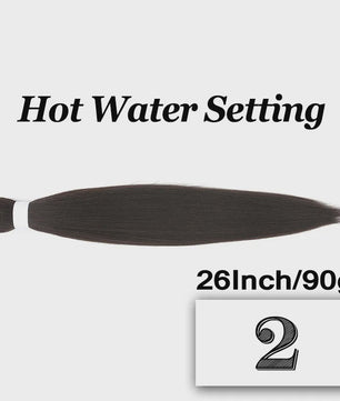 Pre-stretched Braiding Hair 26 Inch - Synthetische Haarverlengingen voor Crochet Braids in Kleuren