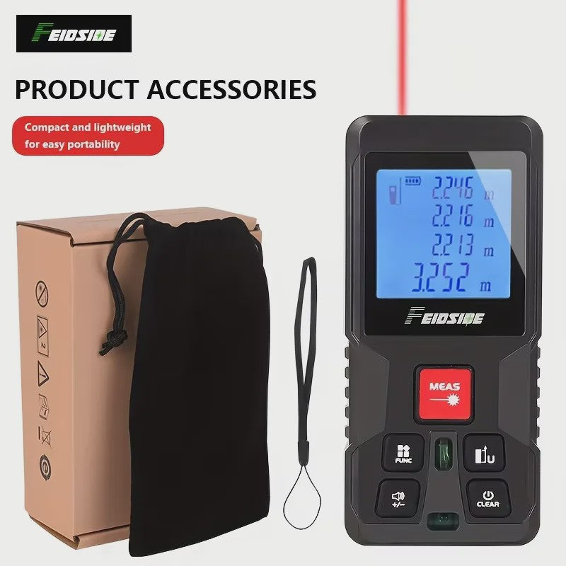 HILDA Digitale Laser Afstandsmeter 50M/100M/120M - Precisie Meetinstrument