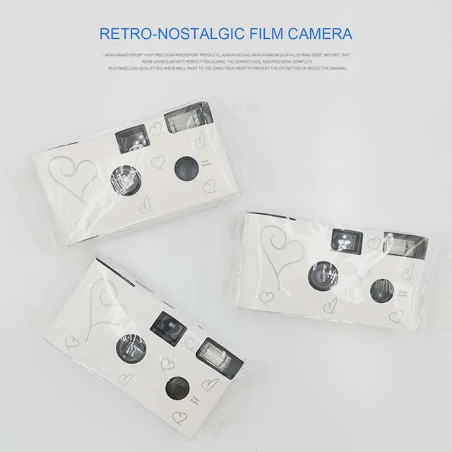 Retro Wegwerpcamera 35mm Film - Leuk voor Kinderen & Feestjes (1-5 Stuks)