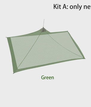 Outdoor Muggennet Insectenwerende Tent - Camping Solo Mesh - Lichtgewicht & Compact