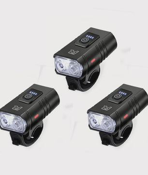 Oplaadbare Fietsverlichting LED Voorlamp Type-C, Waterdicht & 6 Modi
