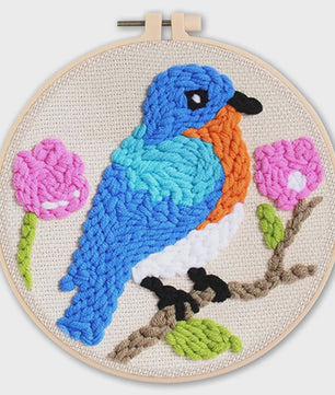 Punch Needle Borduurpakket - Dieren & Patronen - DIY Knutselset voor Beginners