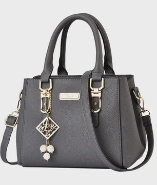 Luxe Leerlook Handtas Dames met Grote Capaciteit en Afneembare Schouderband