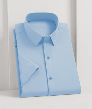 Heren Zomer Overhemden Korte Mouw - Stijlvol & Strijkloos Casual & Business