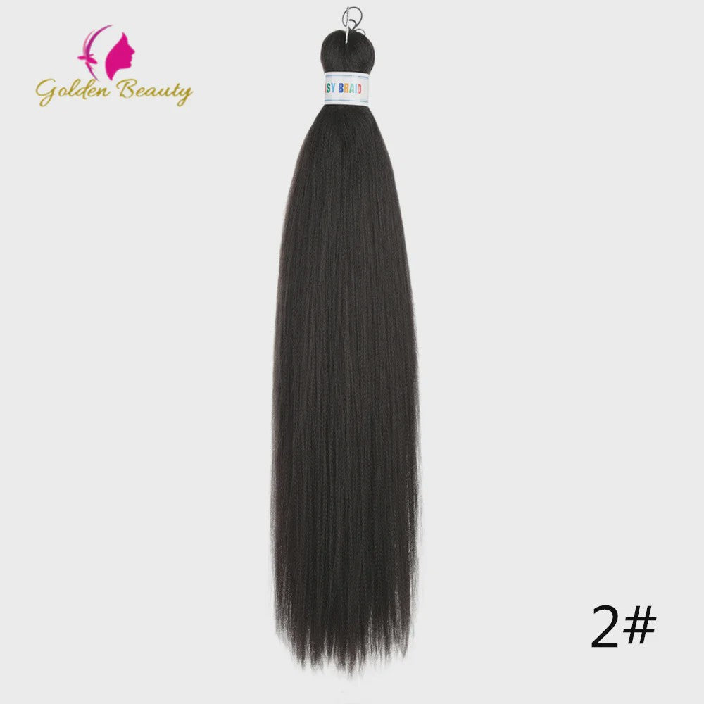 26 Inch Ombre Kleuren Vlechtsel Haar Synthetisch Pre-stretched Jumbo Braids Haar voor Cosplay & Pruiken