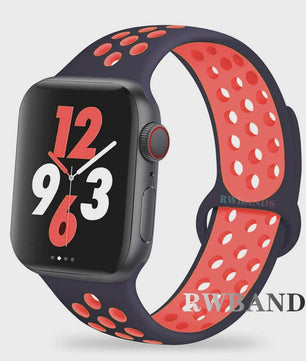 Ademende Sportband voor Apple Watch (38-49mm) - Comfortabele Vervangingsband
