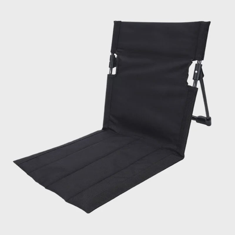 Lichtgewicht Opvouwbare Stoel - Aluminium, Draagbaar & Comfortabel voor Camping, Strand & Vissen